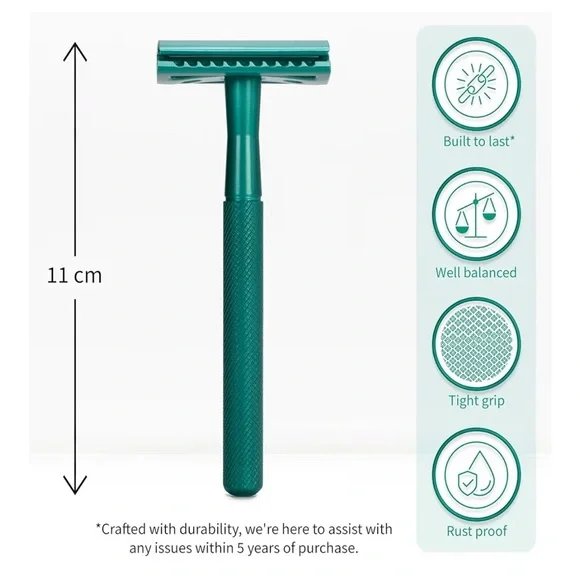 Bambaw Single Blade Razor Bundle - shaving essential - Picture 3 of 14